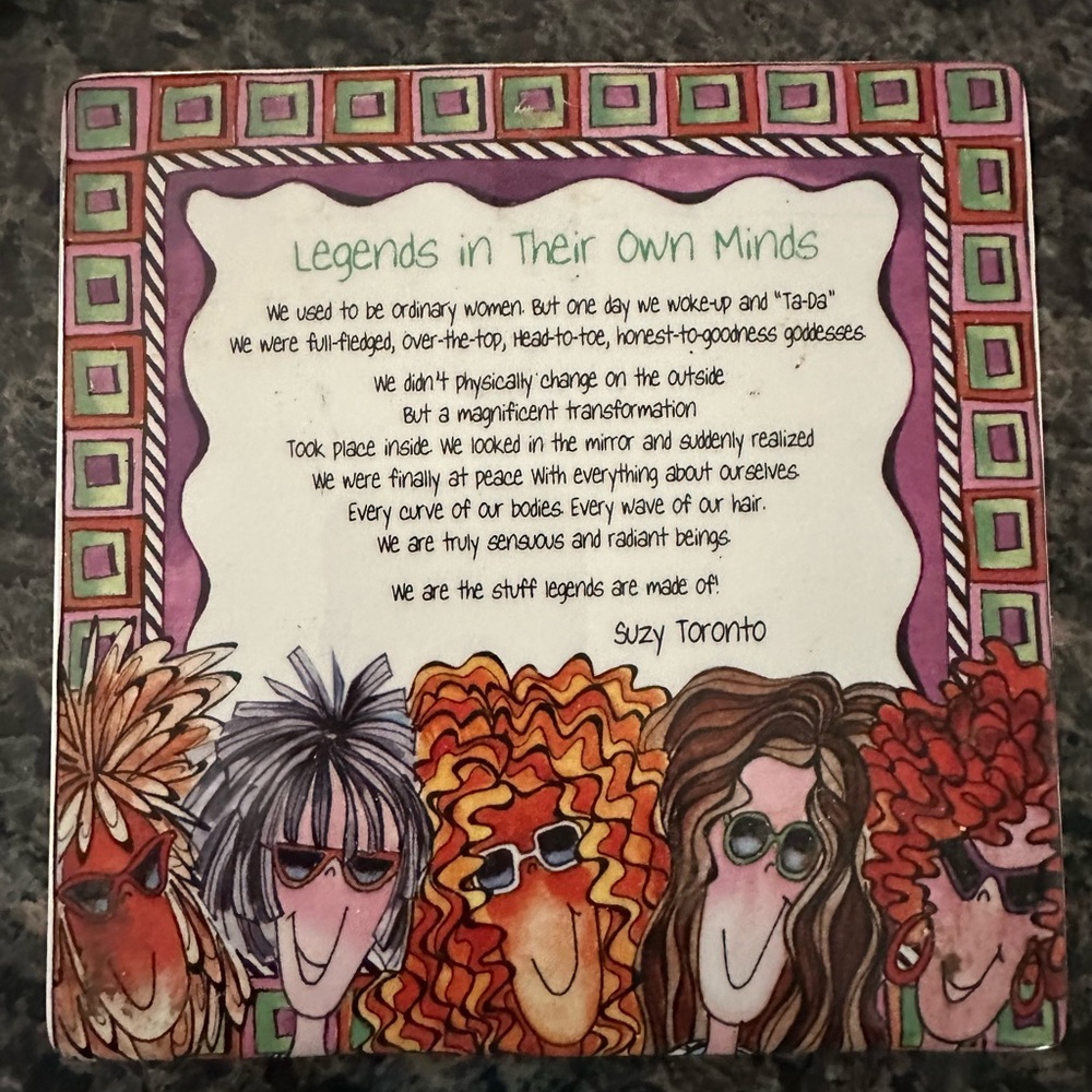 Three (3) gently used trivets with two (2) different sayings.